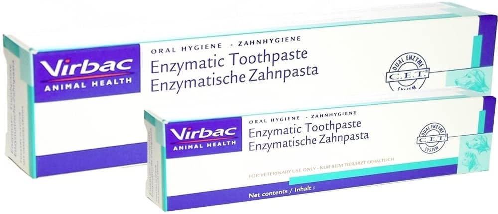 Virbac Enzymatic Toothpaste For Dogs Pack of 2