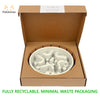 Slow Feed Dog Bowl No Plastic, Bamboo Fibre. Designed by 2 Vets