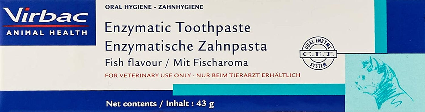 Virbac Enzymatic Toothpaste Fish Flavour 43g